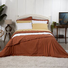 Lençol King Elasticado Percal 200 Fios 100% Algodão  Saara