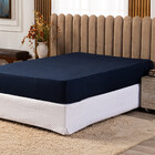 Lençol Liso Avulso Com Elástico Para Colchão Box Queen - Perc