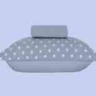 Lençol Malha Maria C/ Cinza Super King 3 Peças Bella Enxovais