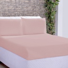 Lençol Microfibra Avulso King Rosê