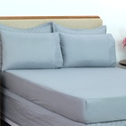 Lençol Microfibra Avulso Solteiro Cinza