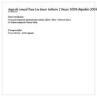 Lençol Para Cama Solteiro Estampado Arabesco Branco 2 Peças 1