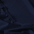 Lençol Percal 4 Pçs 400 Fios Casen Ponto Palito King Marinho