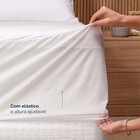 Lencol Protetor Colchao Solteiro Impermeável Com Elastico
