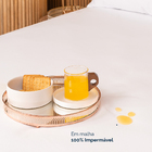 Lencol Protetor Queen Impermeável Com Elastico Casa Paulinha