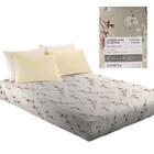 Lençol Queen 100% De Algodão Com Elástico Clari Camesa
