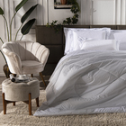 Lençol Queen De Cima Renda Ponto Tunisiano Percal 200 Fios 10