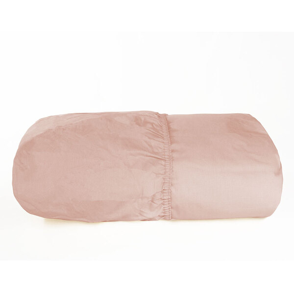 Lençol Queen Elasticado Percal 200 Fios 100% Algodão  Rosê