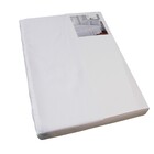 Lençol Queen Size Toque de Seda em Poliéster Branco Jolitex