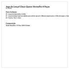 Lençol Queen Vermelho 4 Peças 2,60m X 2,40m Liso Clássico