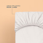 Lencol Slim King Com Elastico 01 Peça Poliester - Branco