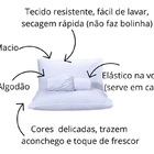 Lençol Solteiro 400 Fios 3 Peças - Branco