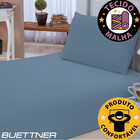 Lençol Solteiro Basic R. Malha Jeans