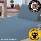 Lençol Solteiro Basic R. Malha Jeans