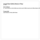 Lençol Solteiro Branco Liso 1 Peça - Lençol De Baixo Com Elás