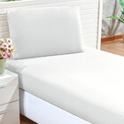 Lençol Solteiro Branco Liso 1 Peça - Lençol De Baixo Com Elás