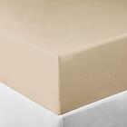 Lençol Tecebem Casal Malha C/elástico Liso Argila