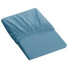 Lençol Tecebem Casal Malha C/elástico Liso Azul Real