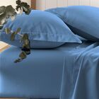 Lençol Toque Acetinado Queen Altenburg Azul Un