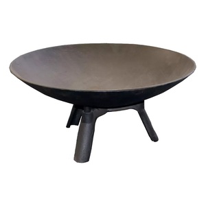 Foto de Lenheiro Lareira Braseiro Ferro Fundido Externo Jardim 99cm