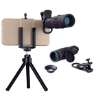 Lente Para Celular Com 18x Zoom + Tripé De Apoio