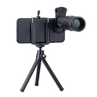 Lente Para Celular Com 18x Zoom + Tripé De Apoio