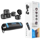 Lente para Celular HD 5 em 1 Apexel Efeito Profissional 4K Ca