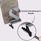 Letra "B" 10cm Preto Em Plástico Abs