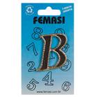 Letra "B" Apto 45mm Latonada Femasi