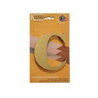 Letra "C" 11cm Acrílico Ouro Kami Acrílicos