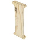 Letra "I" de Madeira Pinus 15x15x1,7cm Settis