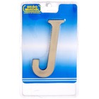 Letra Letra J 12,8 cmx6,3 cm Latonado União Mundial