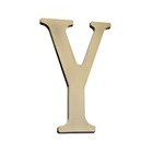 Letra Letra Y 12,8 cmx6,3 cm Latonado União Mundial