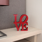 Letras Decorativas Pequeno - Love