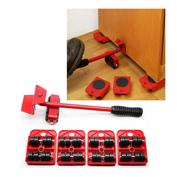 Levantador Arrasta Movedor Moveis Limpeza Mudança Movel Rodin