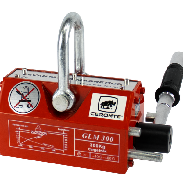 Levantador Magnético 300 Kg - Glm 300