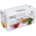 Libbey Selene Pote De Mantimentos 6x13x13cm 430ml Vidro Trans