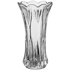 Lilie Vaso Decorativo Enfeite 19x10x10cm Vidro Transparente