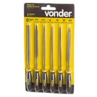 Lima agulha com 6 peças 4311000006 Vonder