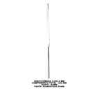 Lima Diamantada Profissional Individual Agulha 140mm - Chata