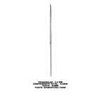 Lima Diamantada Profissional Individual Agulha 140mm - Triang