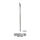 Lima Diamantada Profissional Riffler Curva 140mm - #400 - Fac