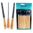 Lima Grosa E Formão Artesanato Entalhador Madeira 11 Peças