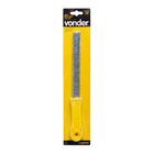 Lima Meia-Cana Tungstênio com Cabo Amarelo Polipropileno Comp 16,50 cm para Ceramica - Vonder