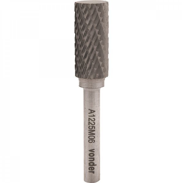 Lima Rotativa Cilíndrica 6 Mm X 16 Mm Com Haste 6 Mm Vonder