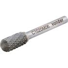 Lima Rotativa Vídea Abaulada 8x20mm Haste 6mm Lc008 - Vonder