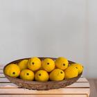 Limão Artificial Elegante E Versátil 15 Unidades Para Decoraç