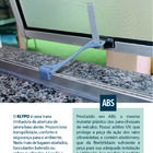 Limitador e Trava da Abertura de Janela Basculante Marca KLYP