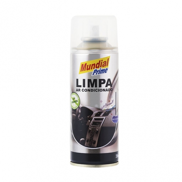 Limpa Ar Condicionado Mundial 200ml-140g "carro Novo"