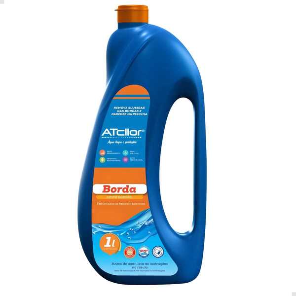 Limpa Bordas Para Piscinas Desengordurante Atcllor 1 Litro